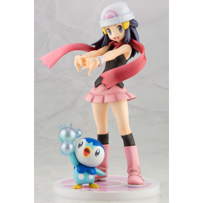 Authentic Pokemon ArtFXJ PVC Figure - Dawn & Piplup 1/8 21cm